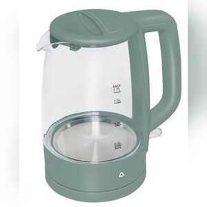 Ambiano Electric Glass Kettle Sage Green